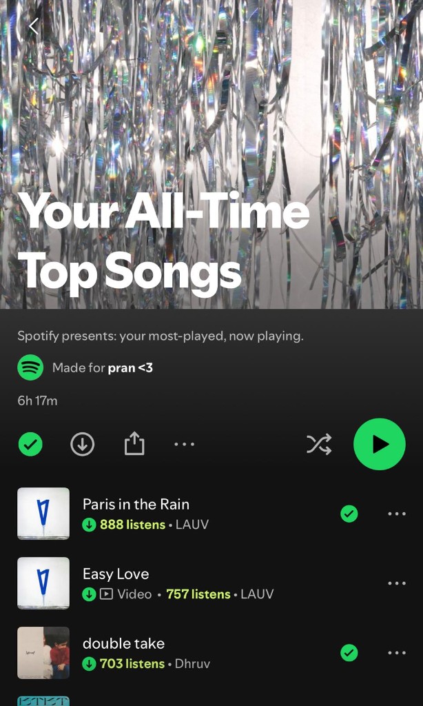 Listening to Music